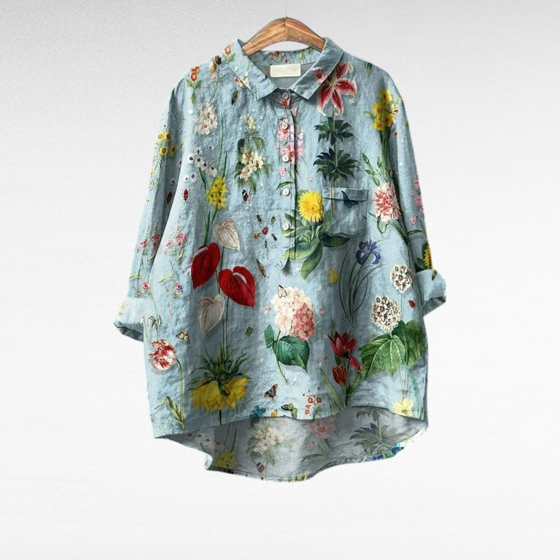 Joséphine™ | Blouse printanière fleurie