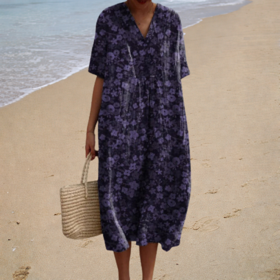 Adèle™ | Robe Longue Fleurie Douce