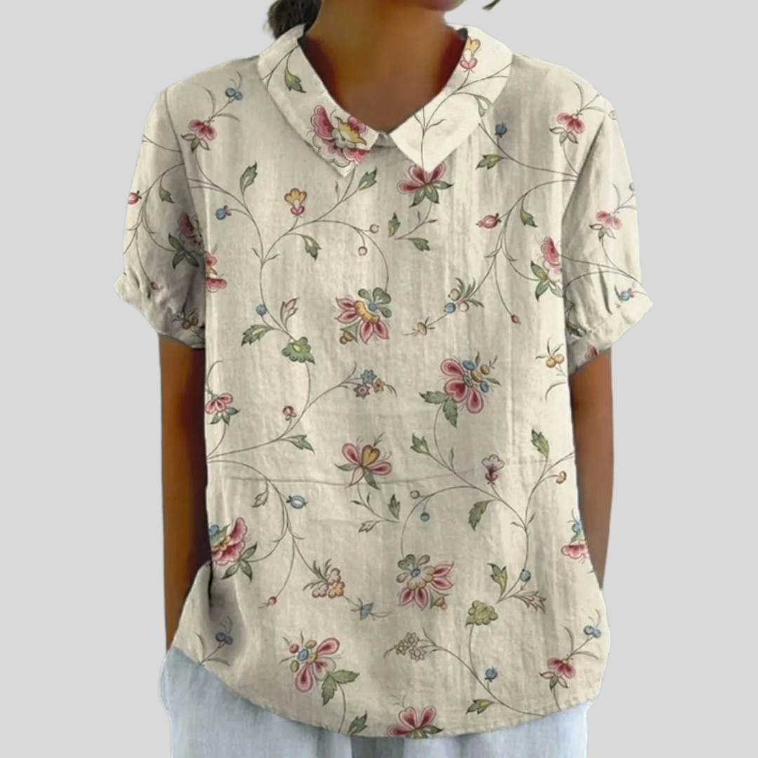 Thérèse™ | Blouse florale délicate