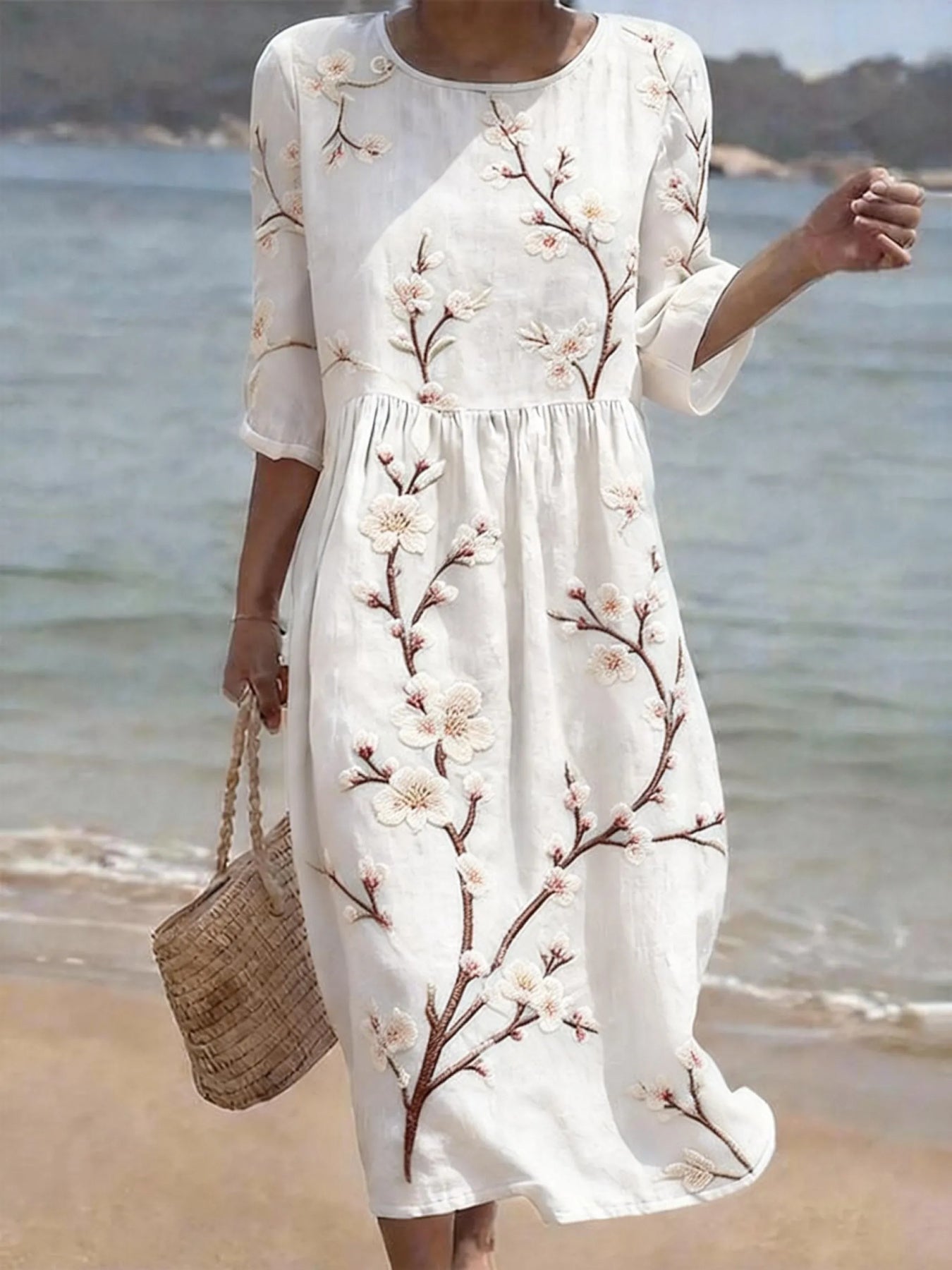 Jessica | Freizeitkleid mit Ellenbogenärmeln