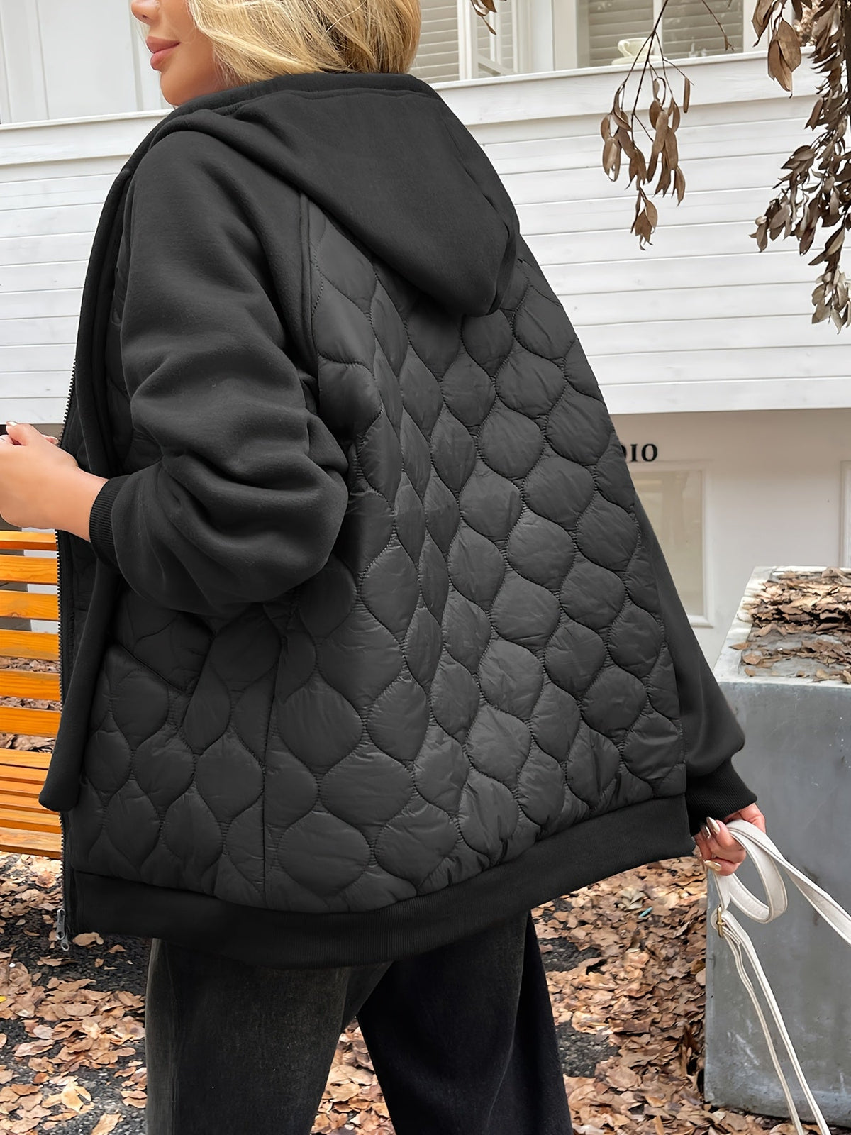 Hélène | Veste matelassée à capuche