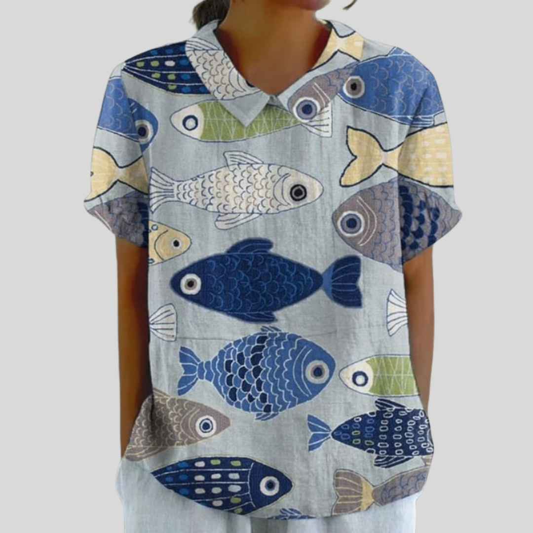 Marianne™ | Blouse à motif marin