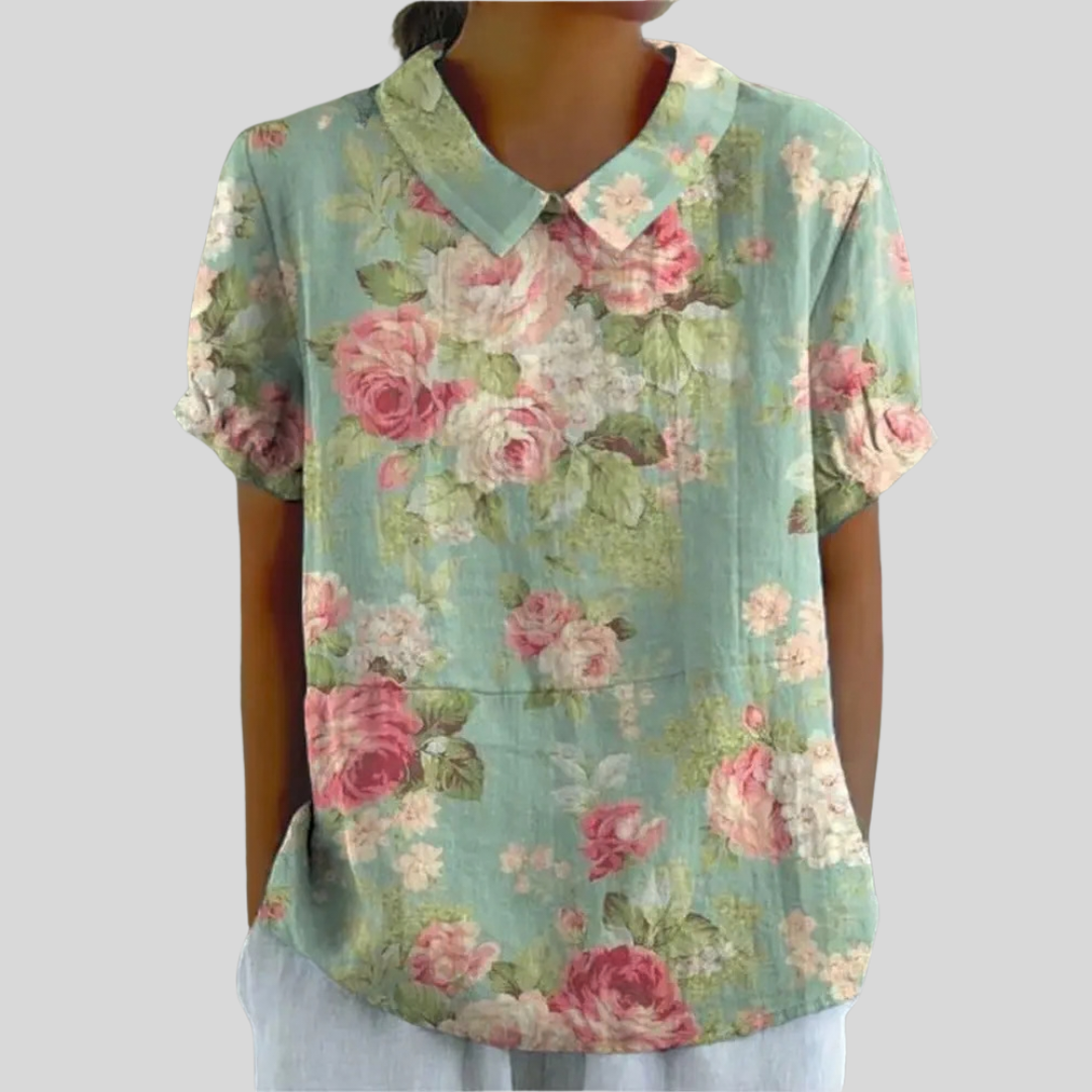 Brigitte™ | Blouse florale vintage