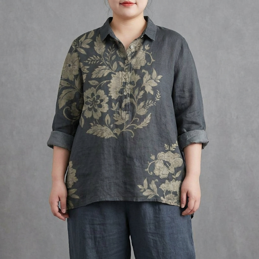 Celeste™ | Blouse en lin élégante d’été