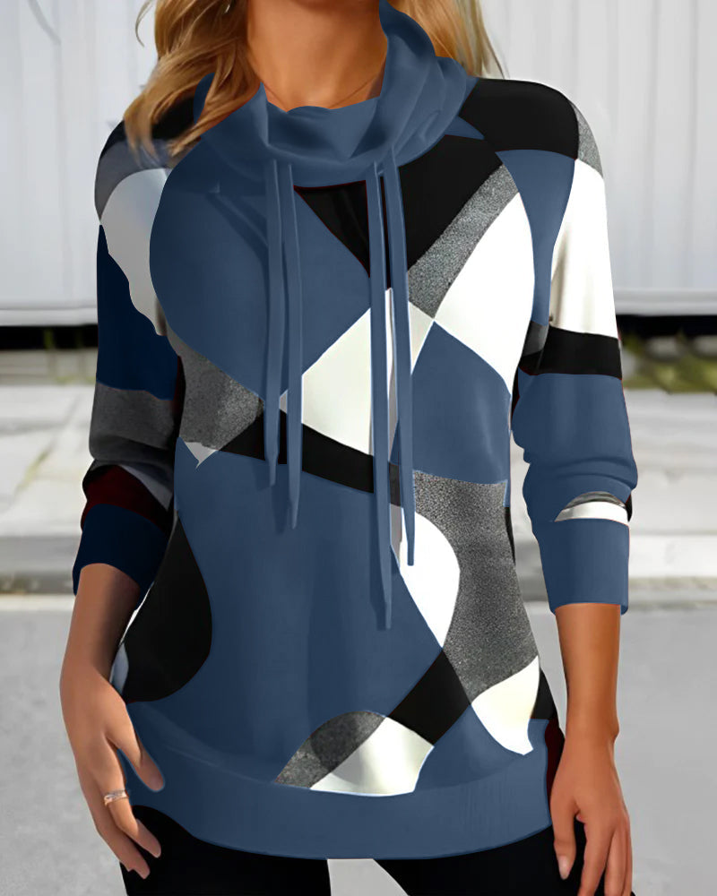 Kiana | Wasserfallkragenpullover