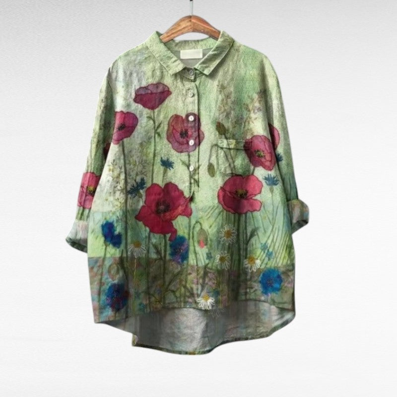 Thaélys™ | Blouse champêtre élégante