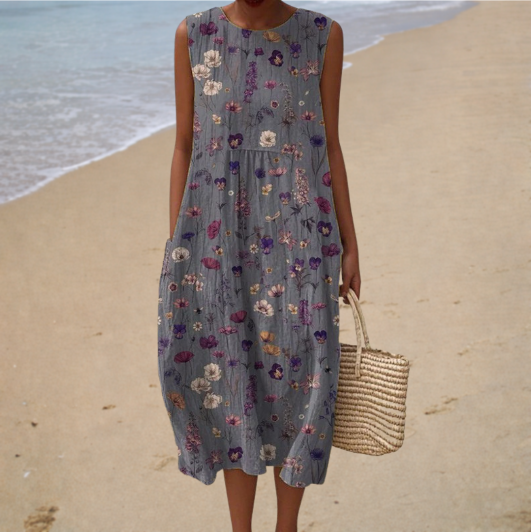 Geneviève™ | Robe Midi Champêtre