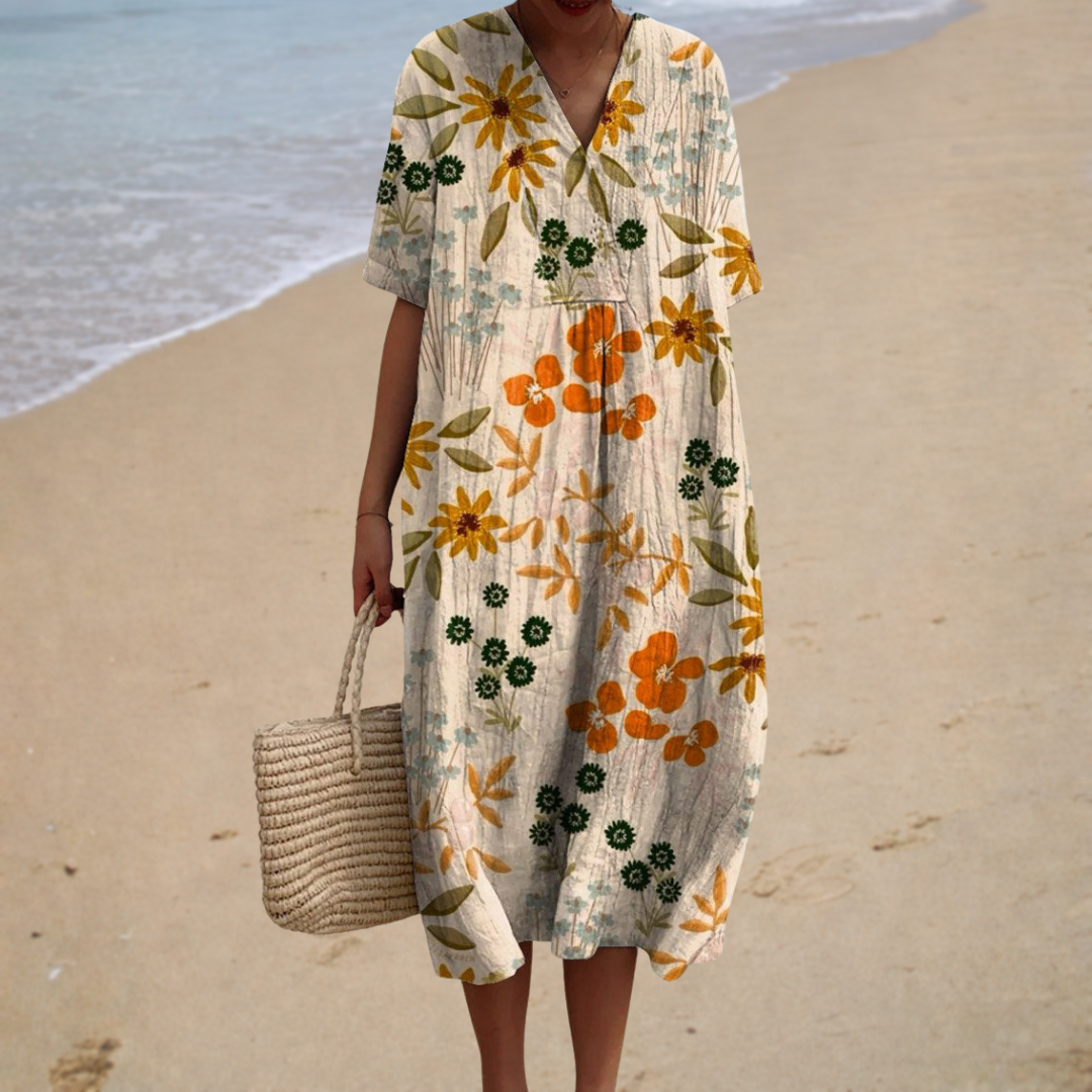 Marguerite™ | Robe Fleurie Champêtre