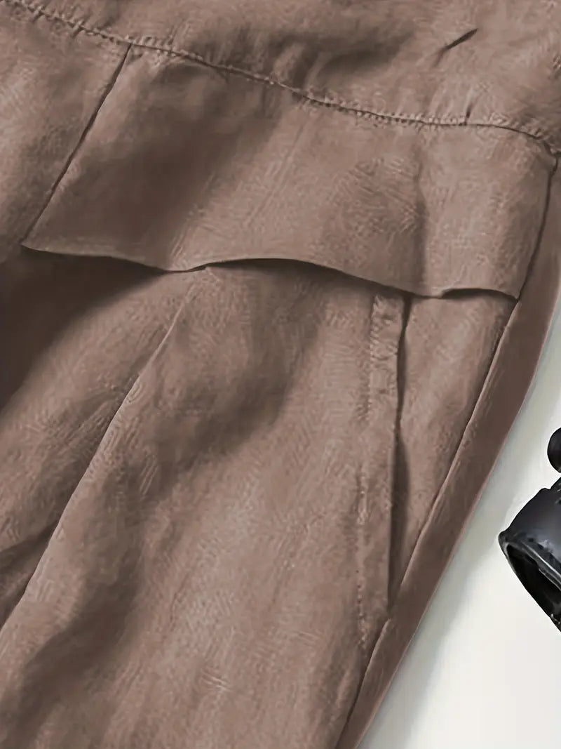 Kamilah™ | Pantalon ample en lin