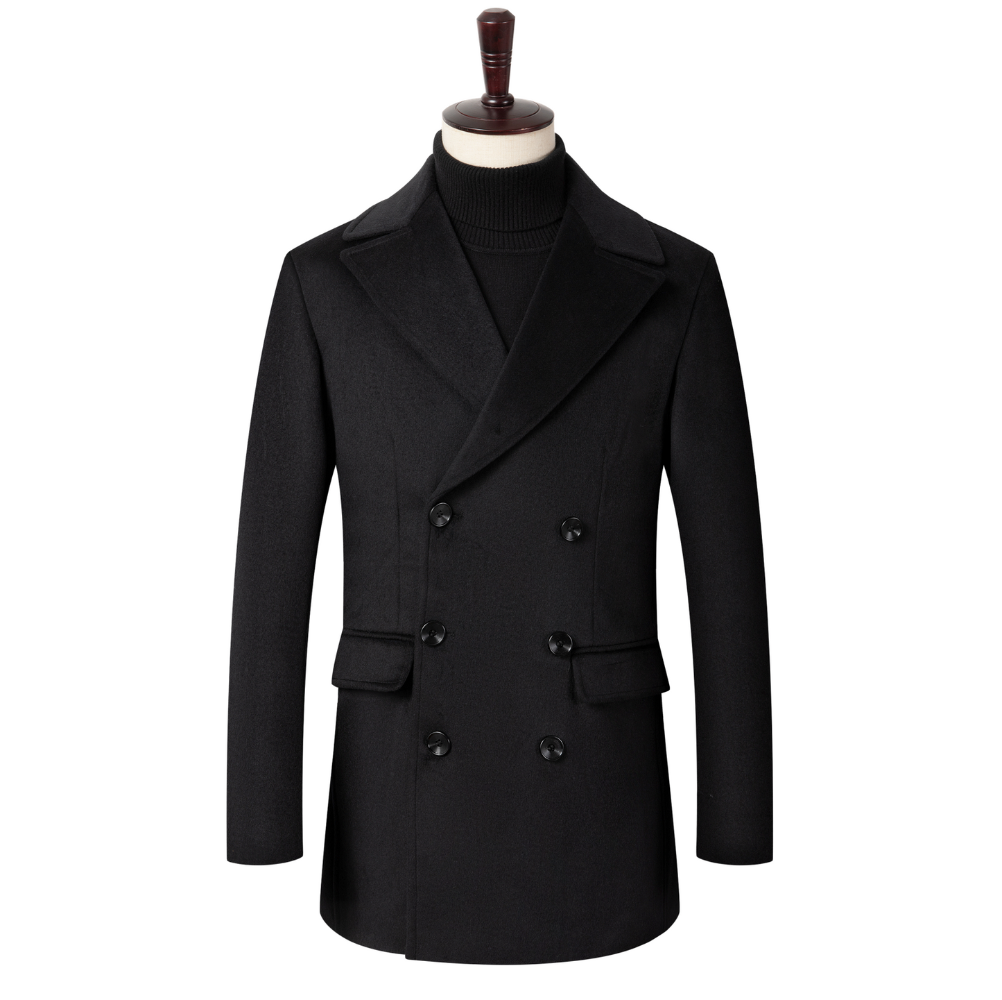 Tim™ | Manteau signature à doublure rouge