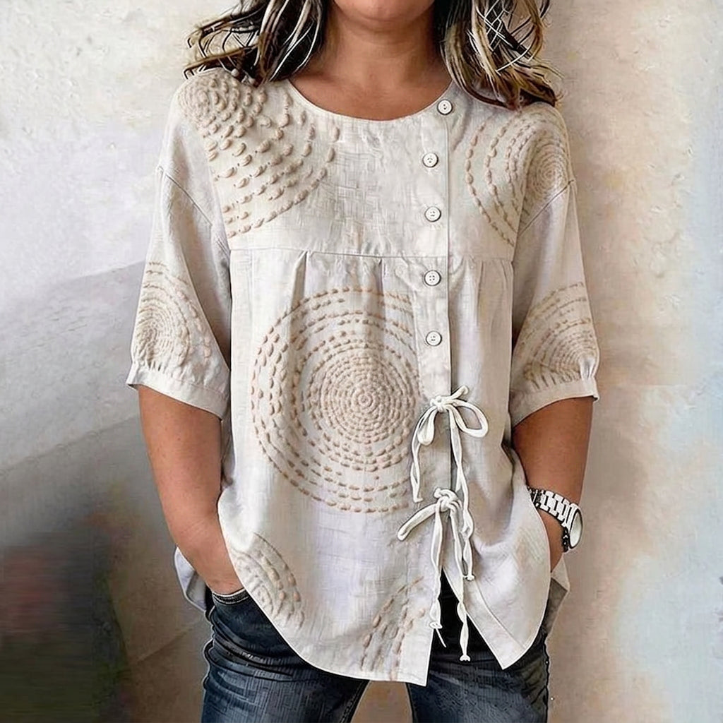 Isabella™ | Blouse décontractée vintage