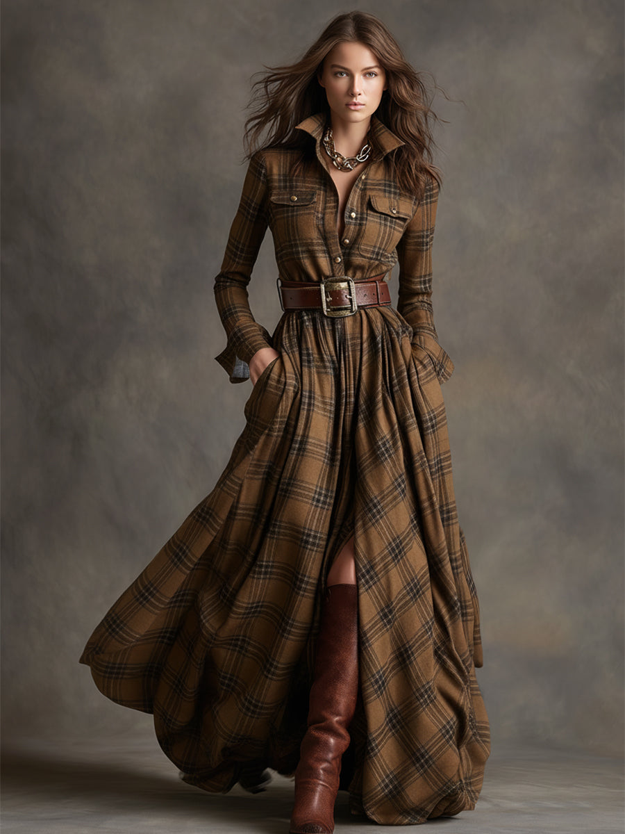 Cheryl™ | Elegantes und klassisches Hemdblusenkleid