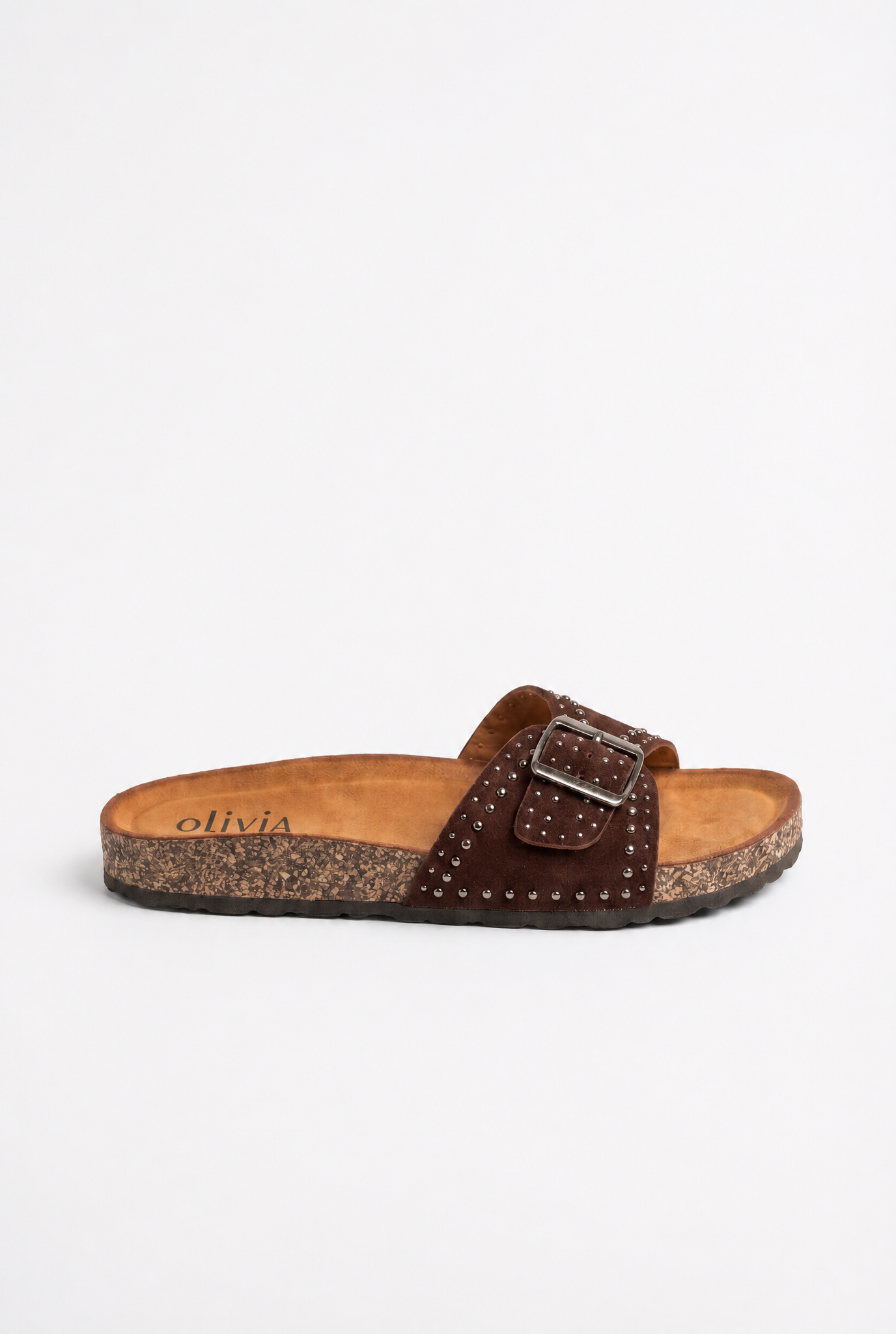 CLOUTA™ | MULE À BOUCLE CLOUTÉE