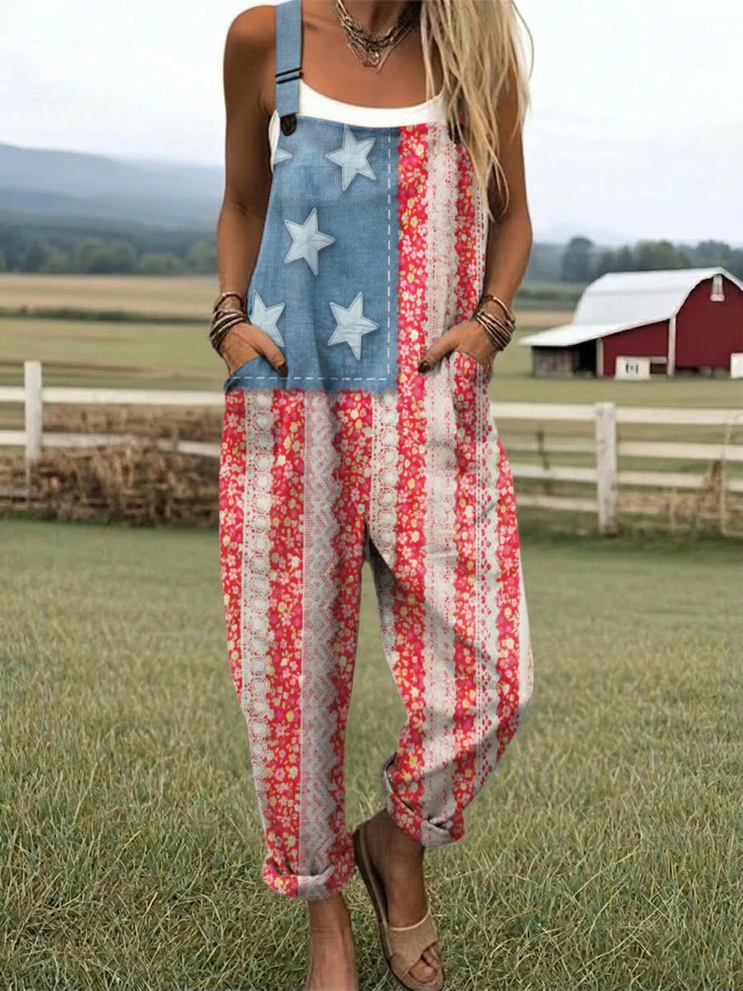 Dahlia™ | Gestreifter Overall