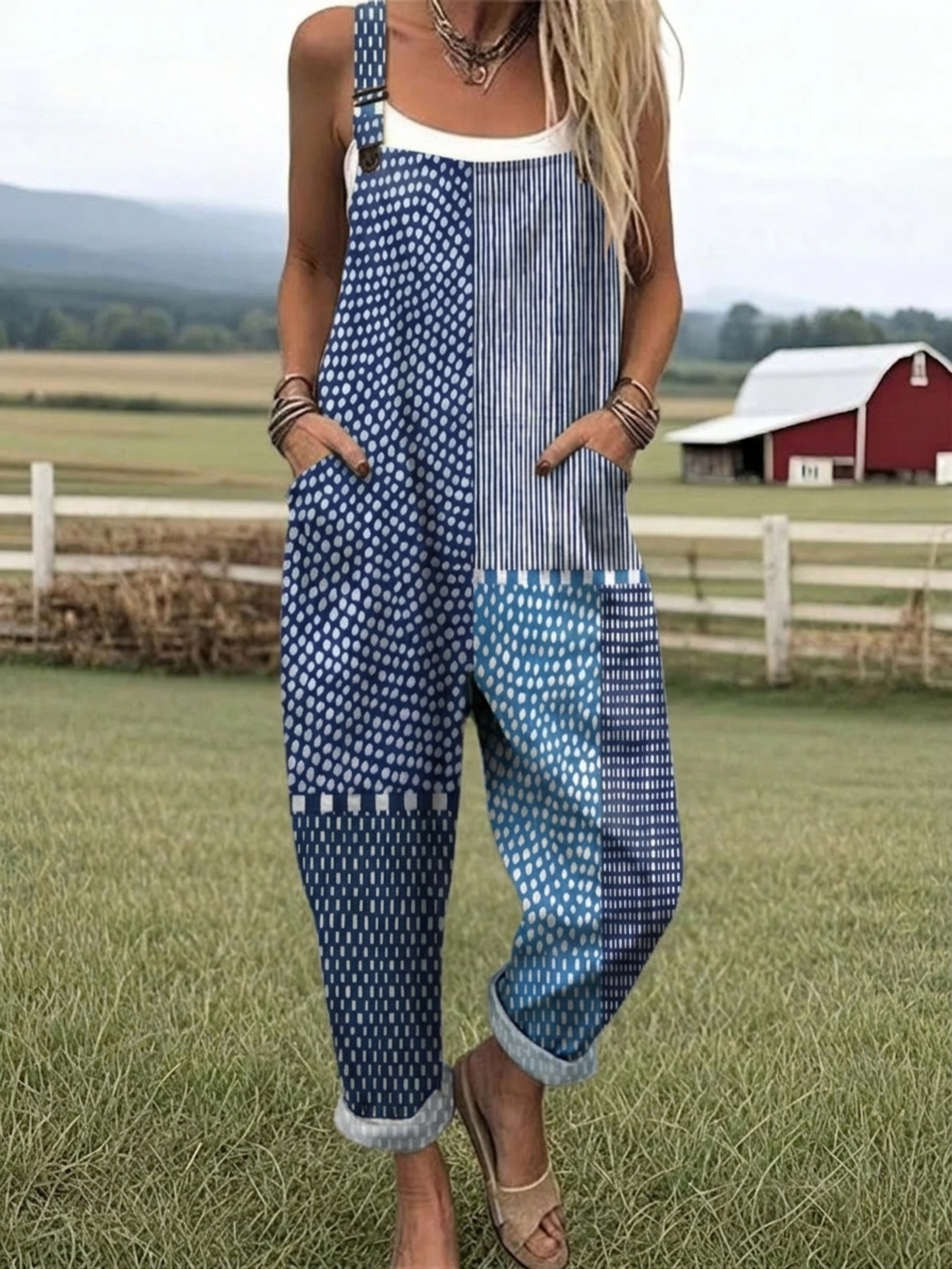 Mira™ | Patchwork-Overall