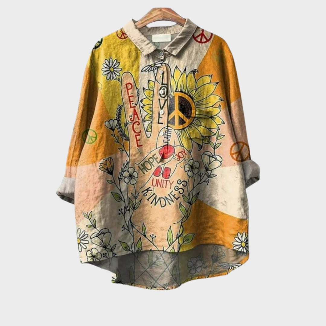 Zélie™ | Blouse artistique bohème
