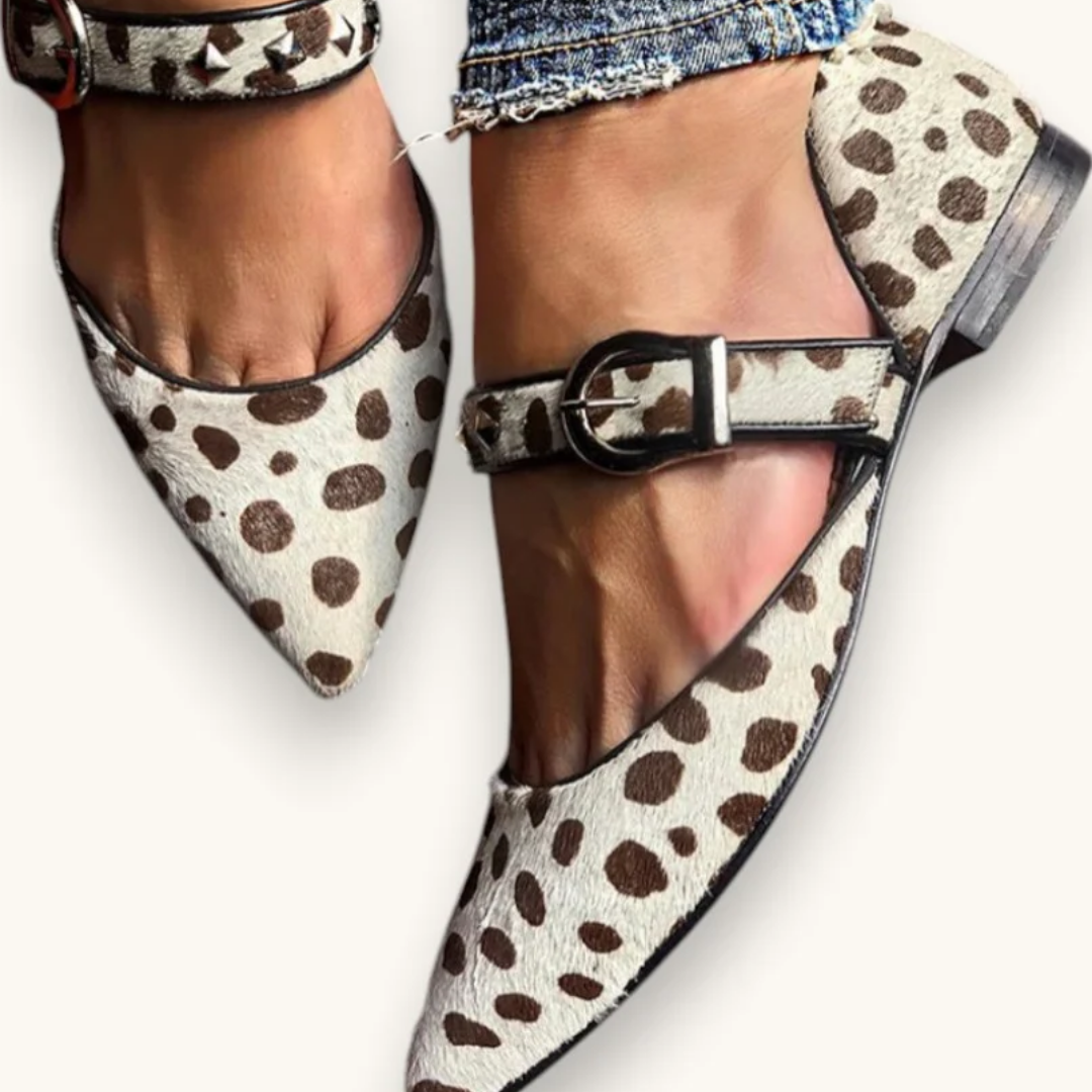 Dotty™ | Flache Riemchensandalen