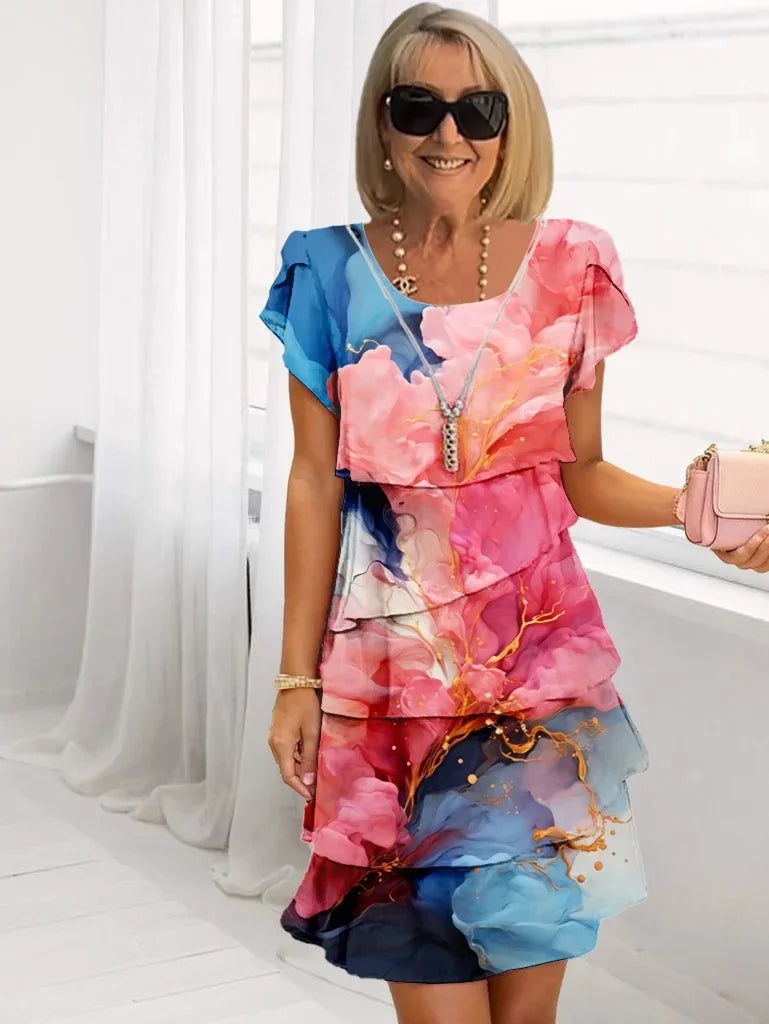 Habiba™ | Robe élégance fluide à volants