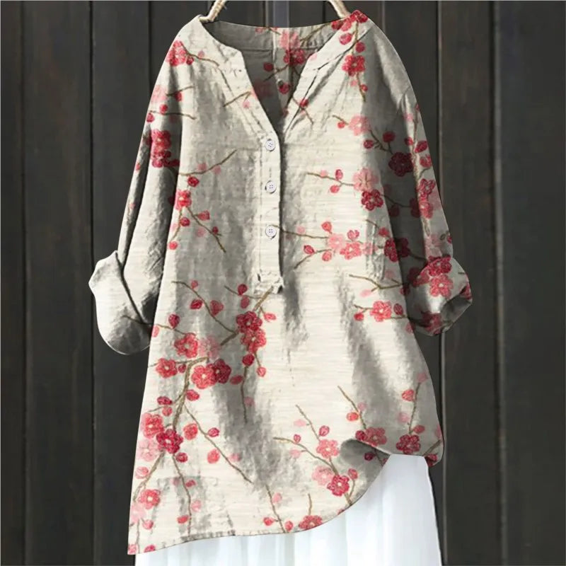 Jovita™ | Blouse fleurie