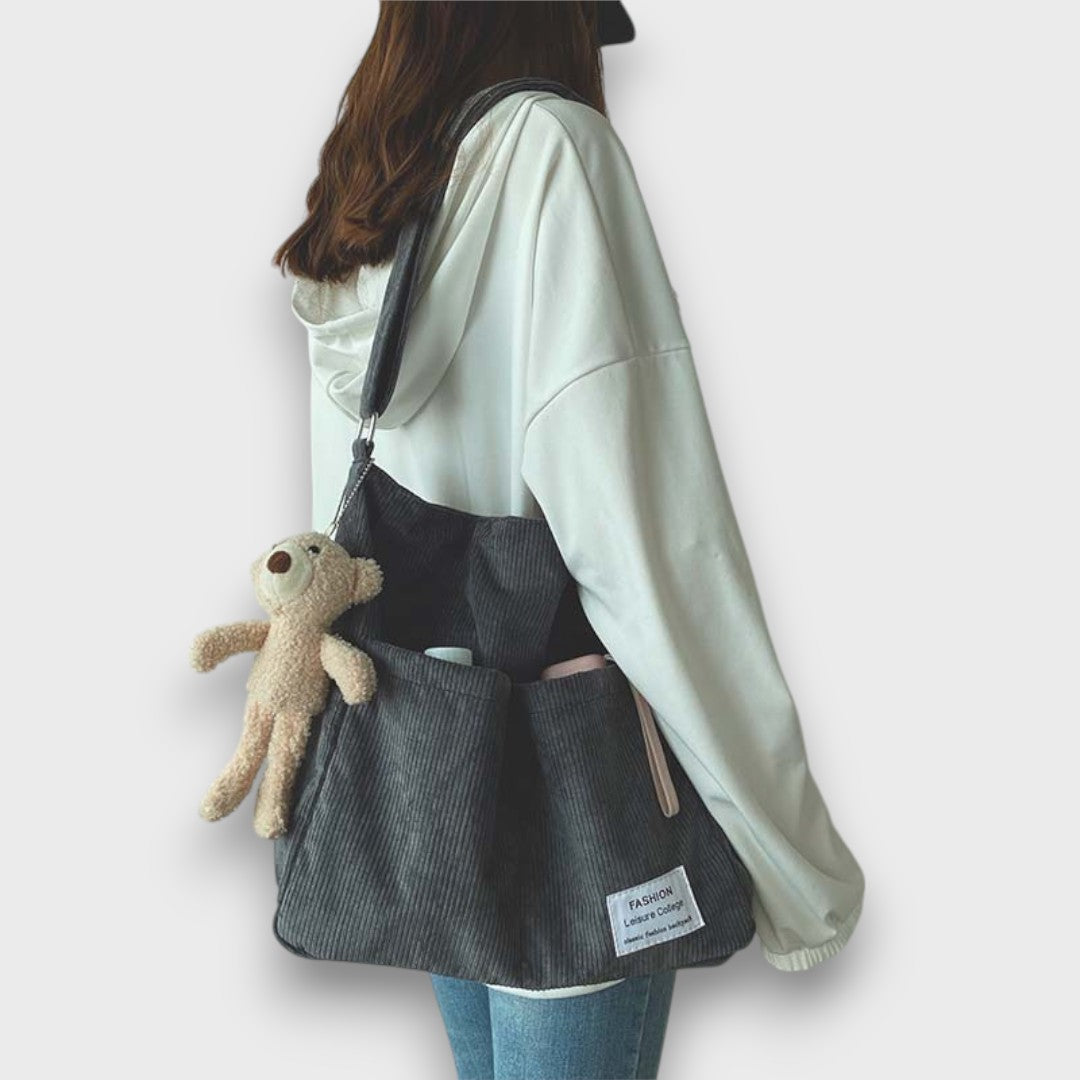 Talema™ | Sac bandoulière en corde à poches