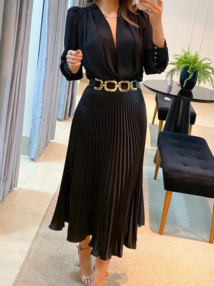 Esperanza™ | Robe longue plissée