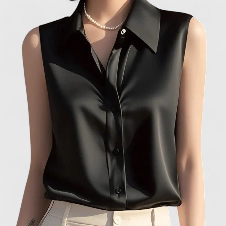 Irene™ | Ärmellose Bluse