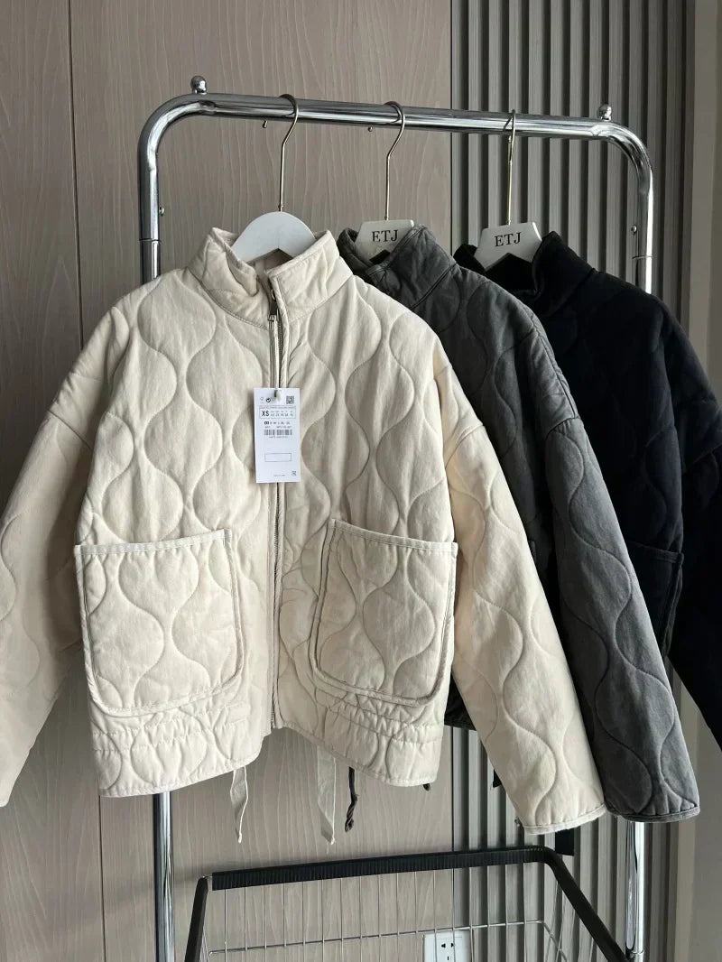 Roz | Veste Quotidienne à Détails Raffinés et Poches Pratiques