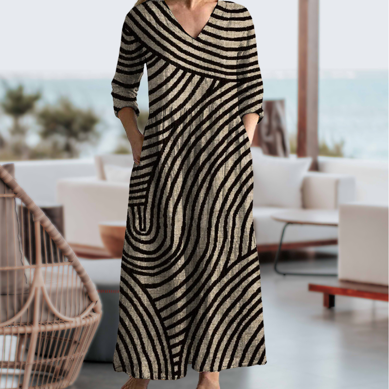 Valerienne™ | Gestreiftes Kleid