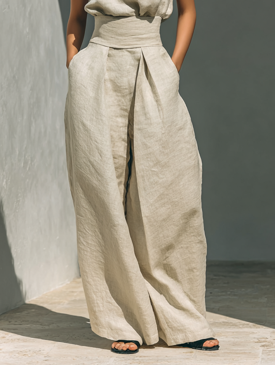 Sable™ | Ensemble débardeur + pantalon large