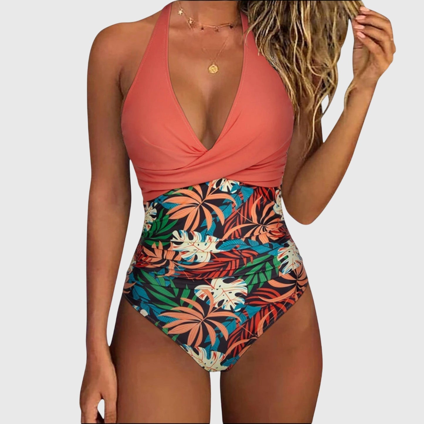 Zainab™ | Maillot de bain élégant à décolleté en V