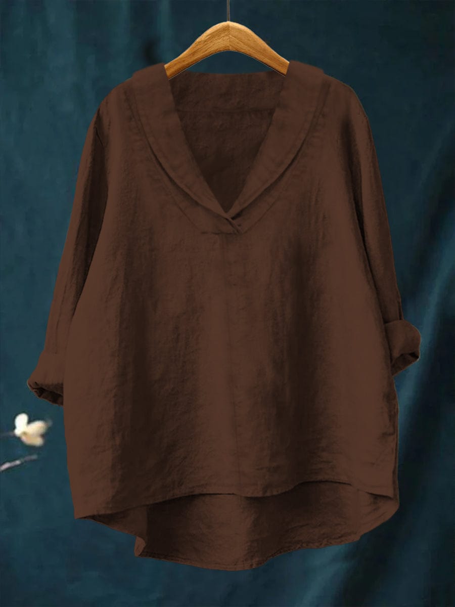 Hortense™ | Blouse à col V fluide