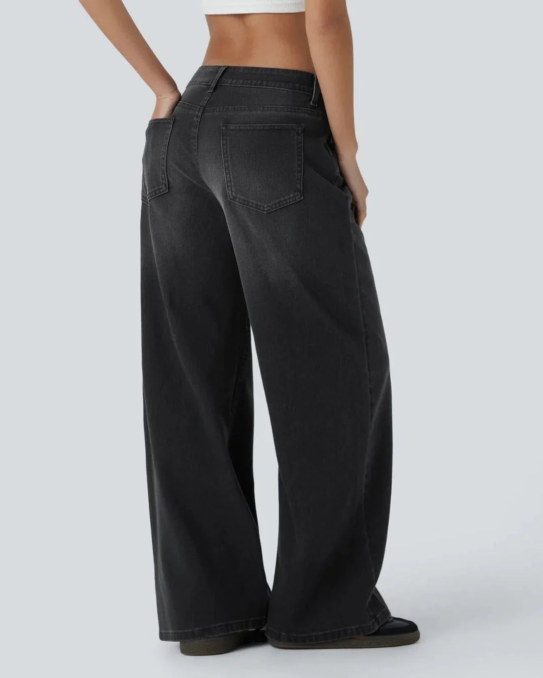 Naïla™ | Jeans urbains bleu azur