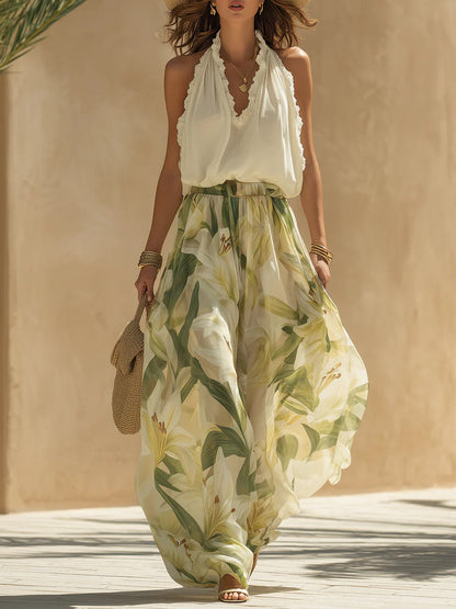 Alessandra™ | Ensemble mousseline Lilium