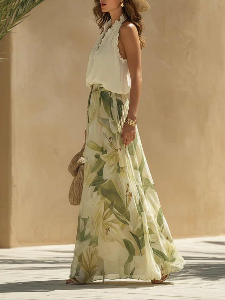 Alessandra™ | Ensemble mousseline Lilium