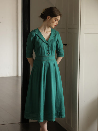 Juliette™ | Robe midi en coton
