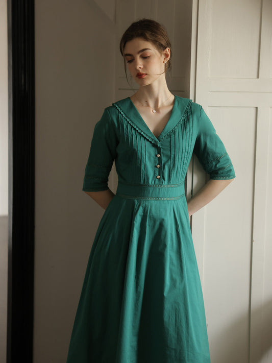 Juliette™ | Robe midi en coton