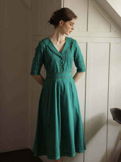 Juliette™ | Robe midi en coton