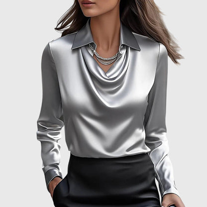 Aisha™ | Glänzende Bluse