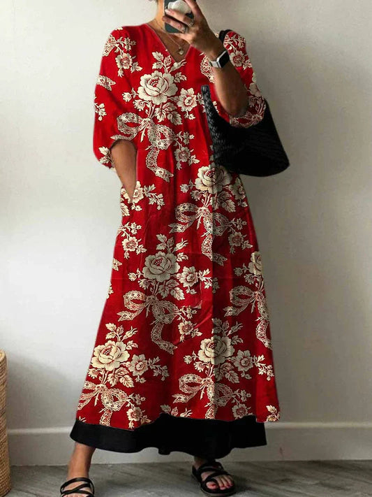 Robe imprimée élégante Julia