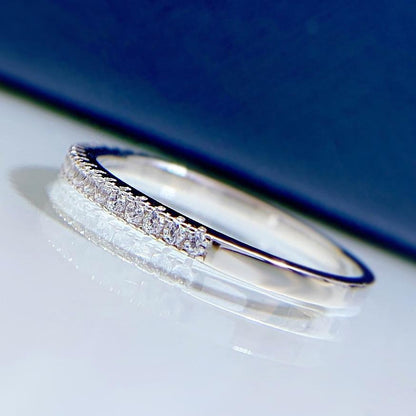 Wafae™ | Bague d’alliance empilable en argent 925