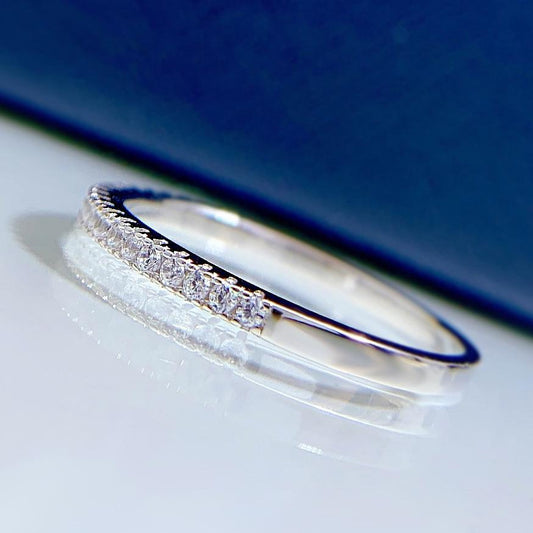 Wafae™ | Bague d’alliance empilable en argent 925