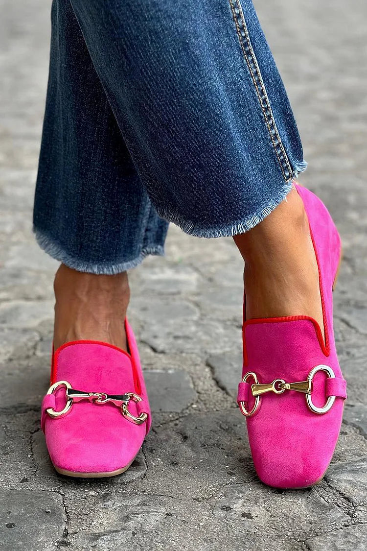 Kaelie™ | Mocassins Metallic-Bit