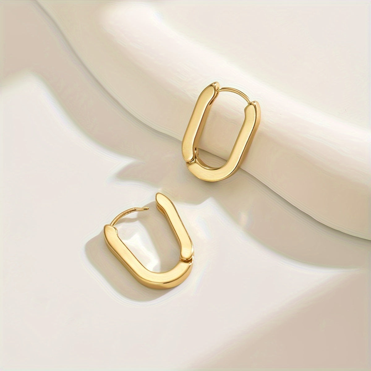 Marinae™ | Boucles d’oreilles créoles géométriques