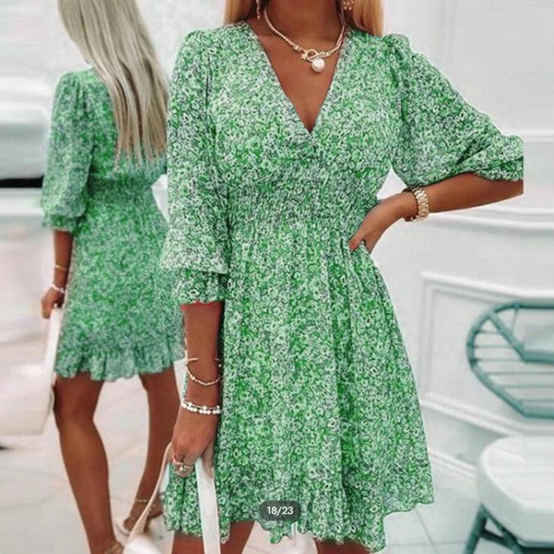 Sunna™ | Robe élégante à fleurs