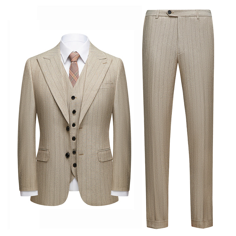 Noah beige™ | Costume trois pièces