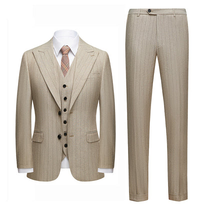 Noah beige™ | Costume trois pièces