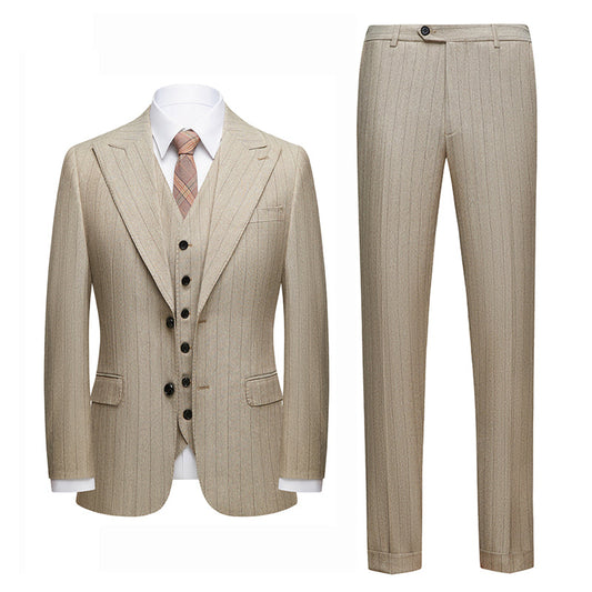 Noah beige™ | Costume trois pièces
