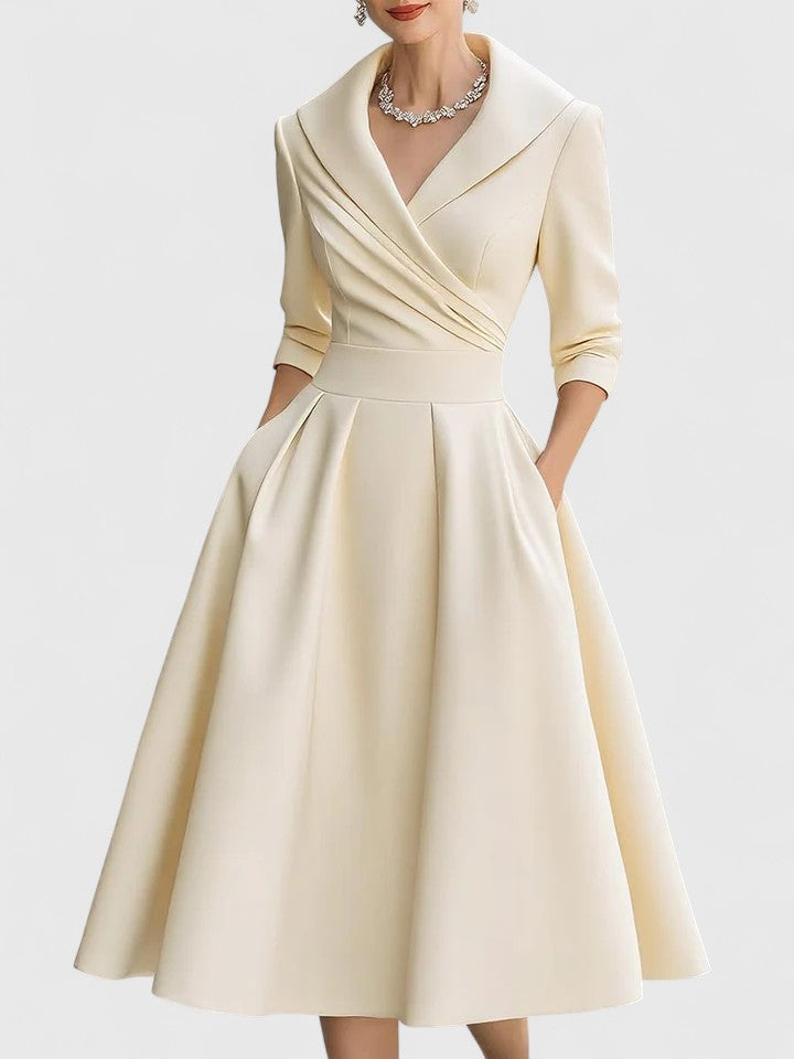 Zyrah™ | Robe midi élégante