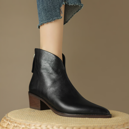 Alwine™ | Bottines élégantes en cuir