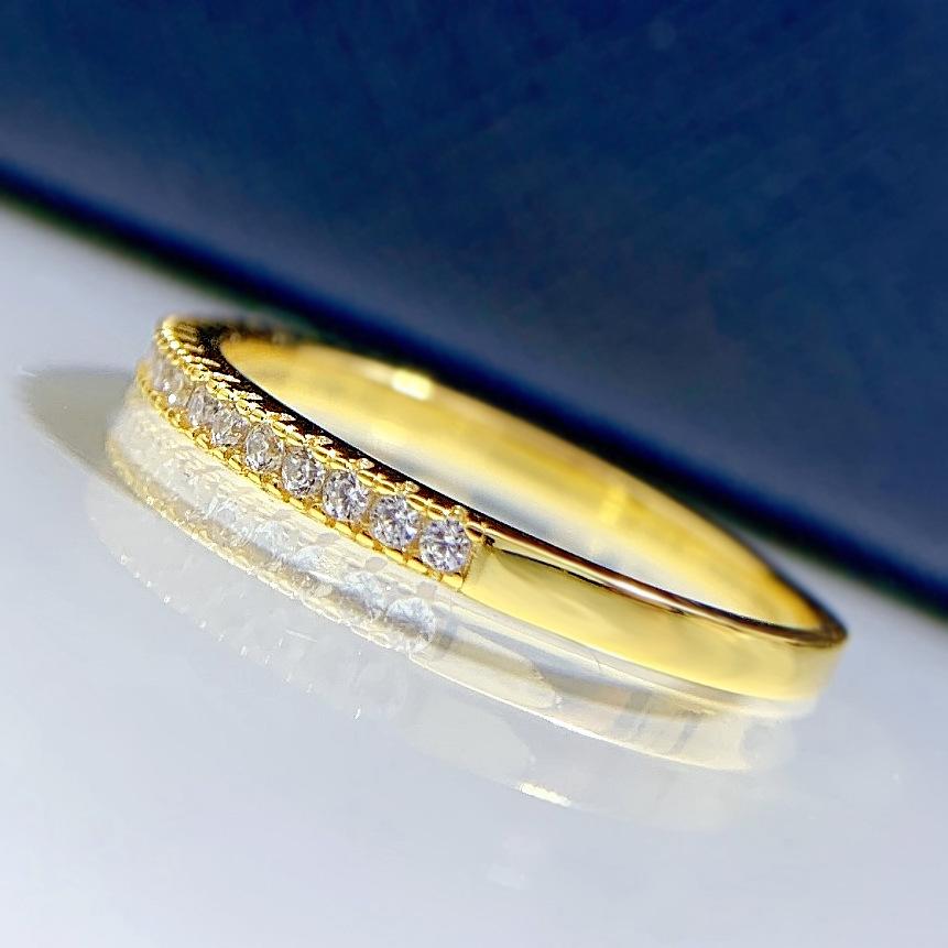 Wafae™ | Bague d’alliance empilable en argent 925